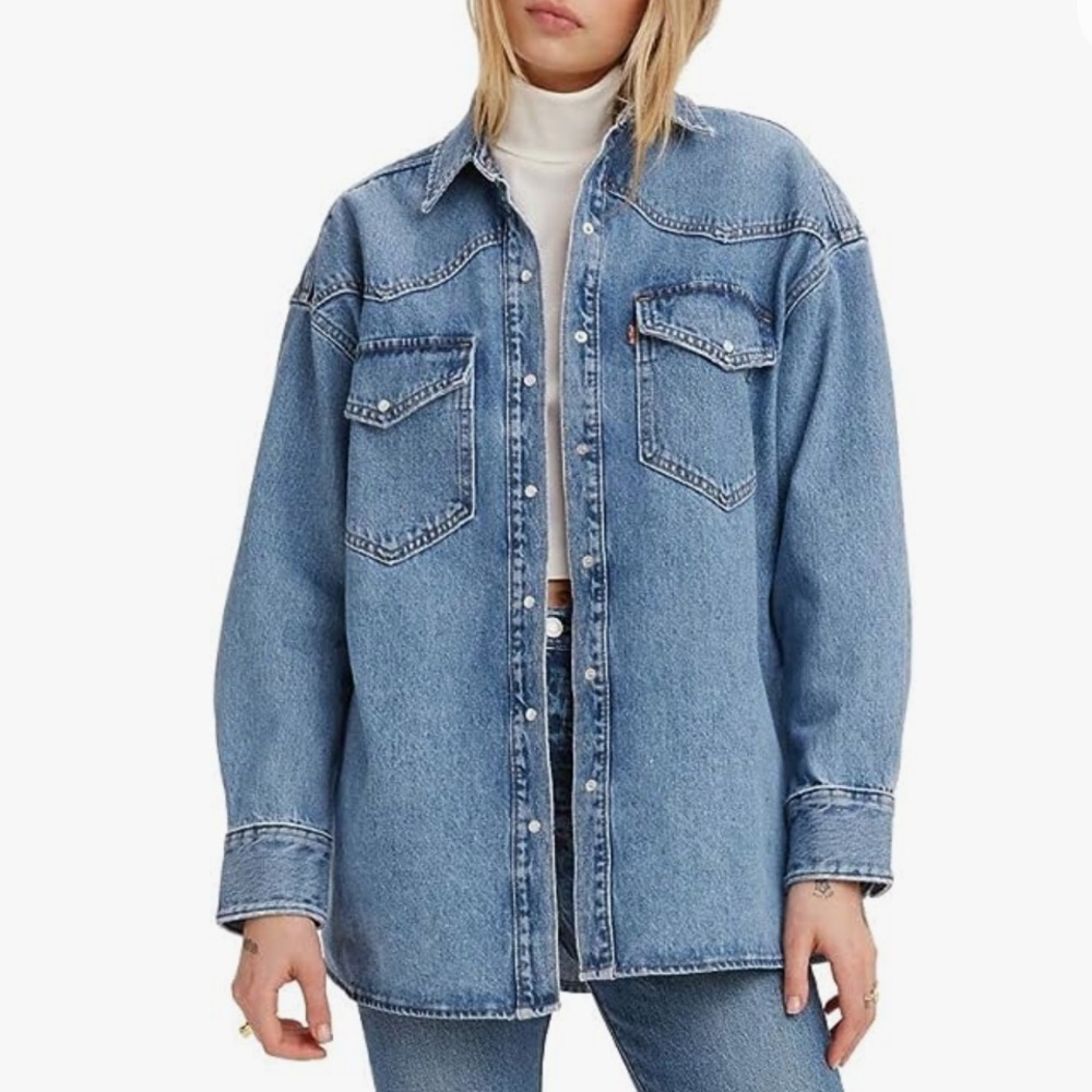 Levi’s Dylan Relaxed Western Shirt NWT (M, L)